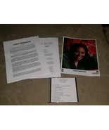 2007 Lalah Hathaway Press Kit Photo + Info + Hits Sampler 5x Grammy Singer - £19.49 GBP