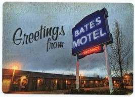 SDCC 2013 Bates Motel 2 Sided Postcard 5x7  RARE SWAG Christmas Collectible - £4.96 GBP