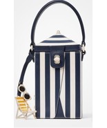 Kate Spade Sunkiss 3D Tent Cabana Crossbody Bag Navy/White NWT - £340.47 GBP