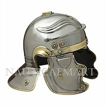 NauticalMart Armor Imperial Gallic &#39;H&#39; Roman Helmet Metallic Armour - £124.38 GBP