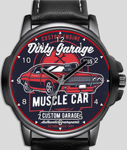 Vintage Art Muscle Car Racer Stylish Rare Quality Wrist Watch - £43.29 GBP