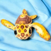 Fiesta Toy Aquarium Sea Turtle Plush Ocean Sea Life 11.5 Long Big Eye - £6.99 GBP