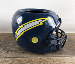 San Diego Chargers Football Helmet Planter by Geerlings Greenhouse LA Vintage - £15.56 GBP