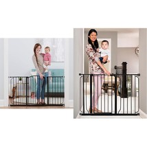 58-Inch Home Accents Super Wide Walk Through Baby Gate &amp; Easy Step 49-Inch Extra - $79.99