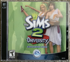 The Sims 2: University Expansion Pack (PC CD-ROM, 2006, 2 Discs) - £11.17 GBP