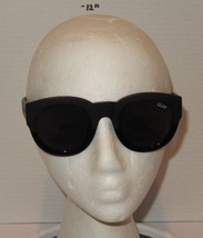 Quay Australia IF ONLY Women&#39;s Sunglasses Round Black Smoke - $731.06 MXN