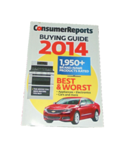 Consumer Reports Buying Guide 2014 - $11.58