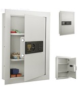 Fire Proof Electronic Wall Safe Lock Hidden Cash Jewelry Small Guns Key ... - €164,34 EUR