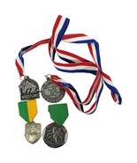 Vintage Wrestling Medals Collegiate and Freestyle 2nd Place 1999-2003 Su... - $43.56