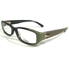 Chloe CL1171 C04 Eyeglasses Frames Brown Green Rectangular Full Rim 51-16-135 - £29.72 GBP