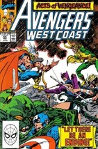 Avengers West Coast #55 - Feb 1990 Marvel Comics, Vf 8.0 Sharp! - £3.15 GBP