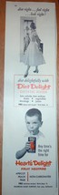 Diet Delight Dietetic Foods Print Magazine Advertisement 1956 - $3.99