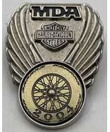 Harley Davidson MDA 2004 Vest Pin for Vest Cap Jacket Hat HD Wings - £7.38 GBP