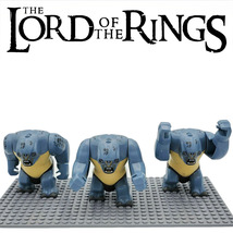 LOTR Cave Troll of Moria 3pcs Custom Minifigures Building Toys Gifts - £14.80 GBP