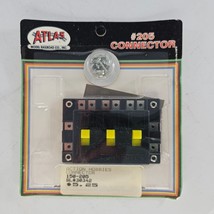 Atlas #205 Connector 3 Single Pole Single Throw (On-Off) Switches HO N O Scale - £7.94 GBP