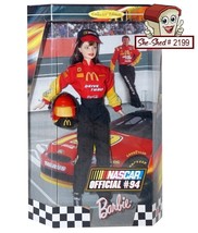 Nascar Barbie Official #94 Bill Elliott Nascar Barbie 22954 Vintage 1999 Mattel - £19.94 GBP