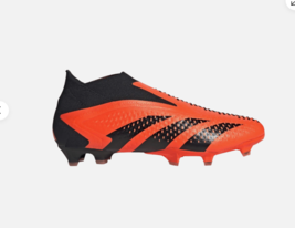 Adidas Predator Accuracy+ FG  Soccer Cleats Orange Men's Size 6.5, Women... - $78.97