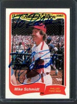 Mike Schmidt Signed Autographed 1985 Fleer Limited Edition Baseball Card - Phila - £15.88 GBP