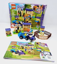 Lego Friends Mia&#39;s Foal Stable 41361 100% Complete w Box + Instructions ... - £12.98 GBP