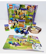 Lego Friends Mia&#39;s Foal Stable 41361 100% Complete w Box + Instructions ... - £12.74 GBP