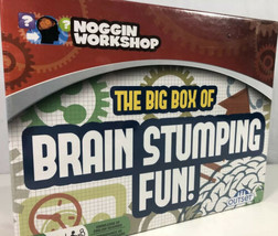 The Big Box of Brain Stumping Fun Board Game Noggin Workshop Outset Media New - $39.59
