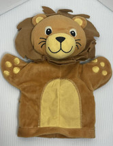 Vintage Baby Einstein Leo Lion Hand Puppet Plush 10&quot; Children Pretend Play Toy - £16.97 GBP