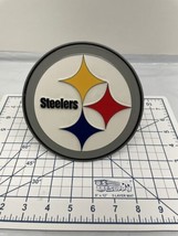 Pittsburgh Steelers NFL Color on Chrome Hitch Cover - £15.65 GBP