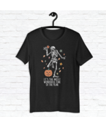 Dancing Skeleton Halloween Shirt, Spooky Season Shirt, Fall Vibes Shirt - $23.50+