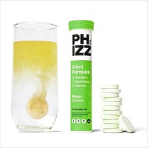 Phizz Mango Flavoured Multivitamin Hydration Tablets x 20 - $10.01