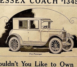 1922 Essex Coach Detroit XL Advertisement Automobilia Ephemera 14 x 10.5&quot; 2 - $26.98