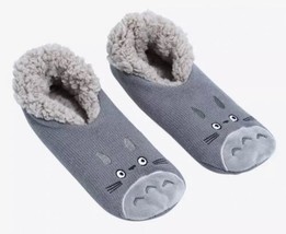 Studio Ghibli My Neighbor Totoro Slipper Socks Women Shoe 5-10; Men 5-8 - £20.55 GBP