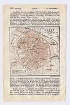 1911 Original Antique Map Of Soest North Rhine Westphalia / Germany - £15.28 GBP