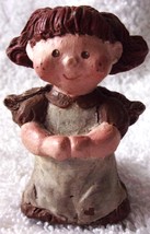 Sarah’s Attic Little Pigtailed Angel Bsive Limited Edition 1989 - $4.99