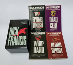 Dick Francis Books 4 Classic Suspense Novels Whip Hand Blood Sport Dead Cert  - £15.51 GBP