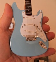 Fender Sonic Blue Stratocaster 1:4 Scale Replica Guitar ~Axe Heaven~ - £25.81 GBP
