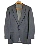 Mani Giorgio Armani Sport Coat Blazer Jacket US Size 40 Gray Pinstripe M... - $130.54