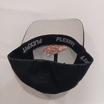 Flexfit By Yupoong Broncos Back Fitted Black Baseball Cap Hat Size S/M image 8