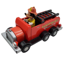 Vintage Disney Mickey Fire Truck Engine 71 Toy Vehicle – Classic Collect... - $109.75 MXN