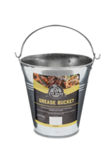 Pit Boss Pellet Grills Grease Bucket, 6&quot; x 6&quot; Steel Barbecue Bucket - £7.86 GBP