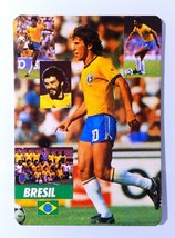 Zico ~ Brazil ~ Mexico World Cup 1986 ✱ Rare Vtg Soccer Pocket Calendar Card - £23.29 GBP