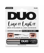 DUO Line It Lash It Lash Glue Liner  Black, 2-in-1 Eyeliner &amp; Eyelash A... - $175.45 MXN