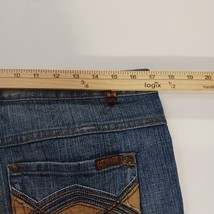 Zana Di Women's Blue Jeans Size 16 (34×31) Bootcut Cotton Blend Faded RN#74753 image 7