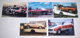 (5) PRO STOCK Color Drag Racing Photos Lot #4 Glidden-Stepp-Setzer-Grumpy-Sox - £6.25 GBP