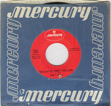 TOM T. HALL 45 rpm Ballad of Forty Dollars - £2.34 GBP