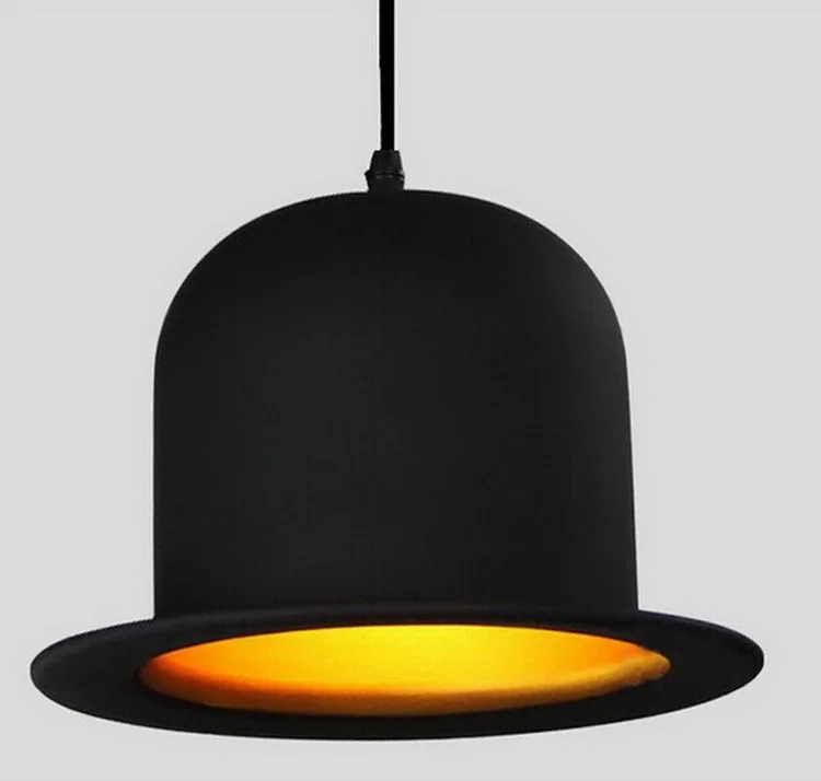 hat shape Tom musical instrument pendant light small vintage restaurant lamp bar - £159.24 GBP