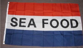 Sea Food Sale Sign Advertising Flag 3*5ft - $18.00