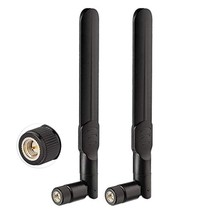 4G Lte 8Dbi Sma Male Antenna (2-Pack) Compatible With 4G Lte Wireless Cpe Router - £14.37 GBP