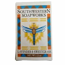 Southwestern Soapworks Lavender &amp; Sweetgrass Handmade Soap Net.WT 2.5 oz.  - £4.78 GBP