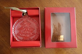 MIKASA Holiday Magic Glass Christmas Tree Ornament Decoration Japan 3.5&quot;... - $9.45