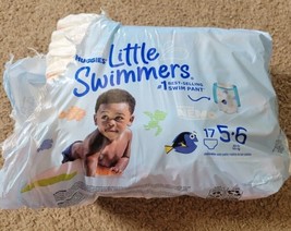 Huggies Little Swimmers Baby Swim Disposable Diapers Size 5-6, 11 ct - $8.00